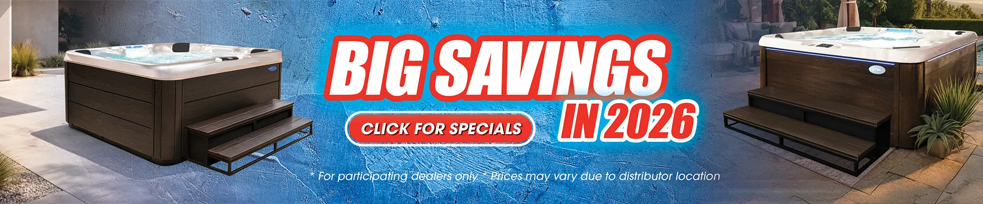 Calspas hot tub being used in a family setting - Bowie