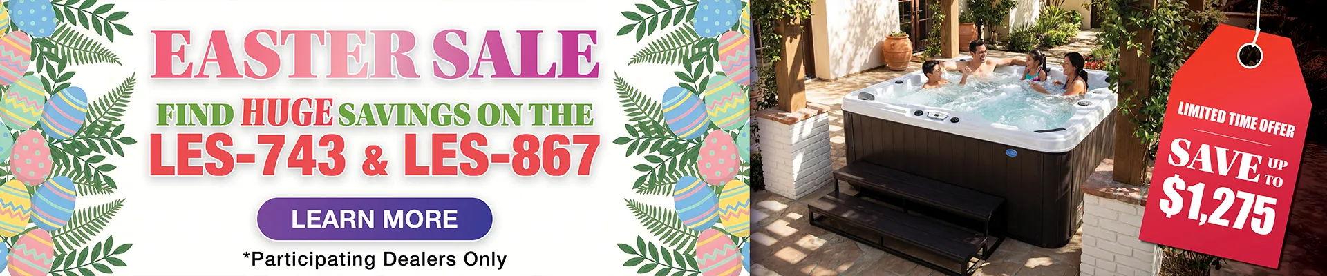 Calspas hot tub being used in a family setting - Bowie